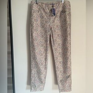 April Cornell Paisley Women's Cropped Jeans